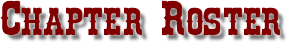 Chapter Roster